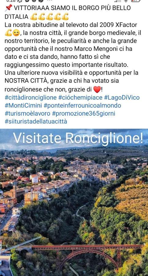 Appartement La Casina Di Karol à Ronciglione  Extérieur photo